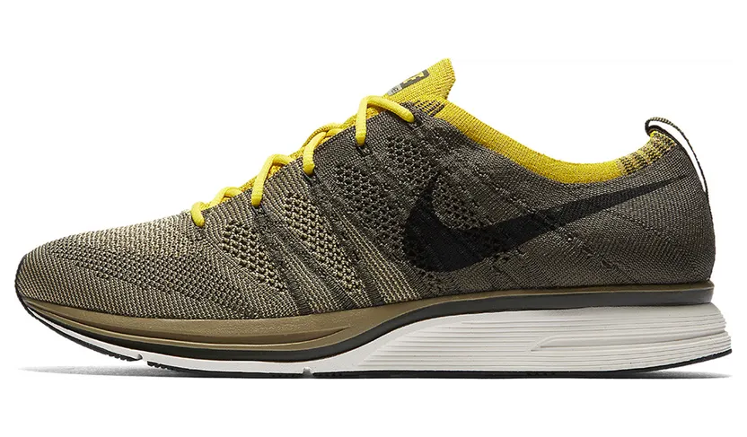 Nike Flyknit Trainer Cargo Khaki Citron (AH8396-300)