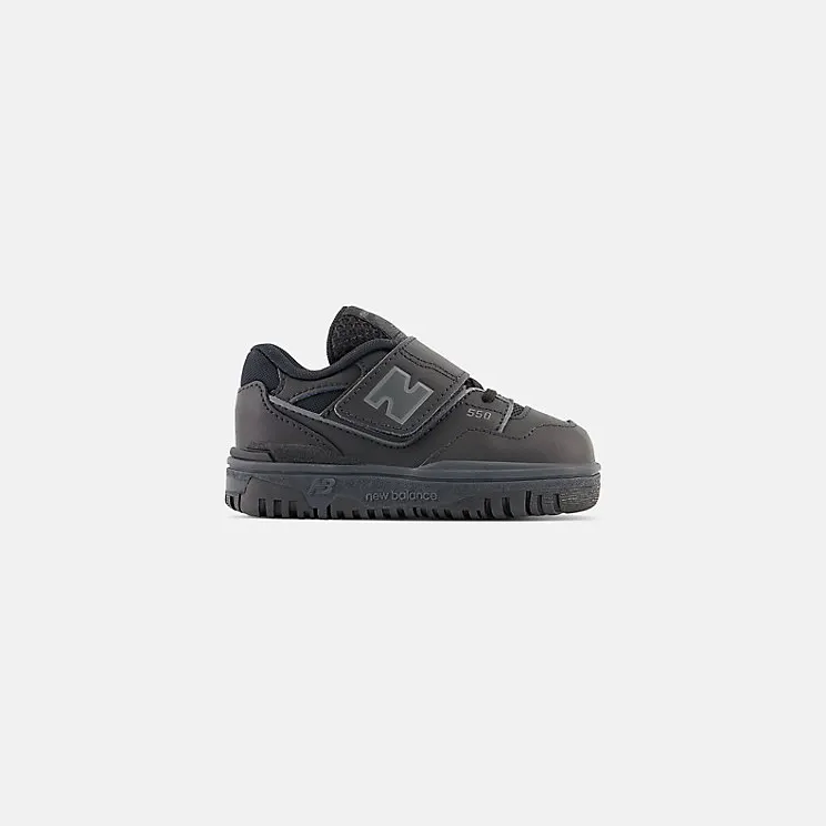 NEW BALANCE 550 Bungee Lace with Top Strap “BLACK” (IHB550BB)