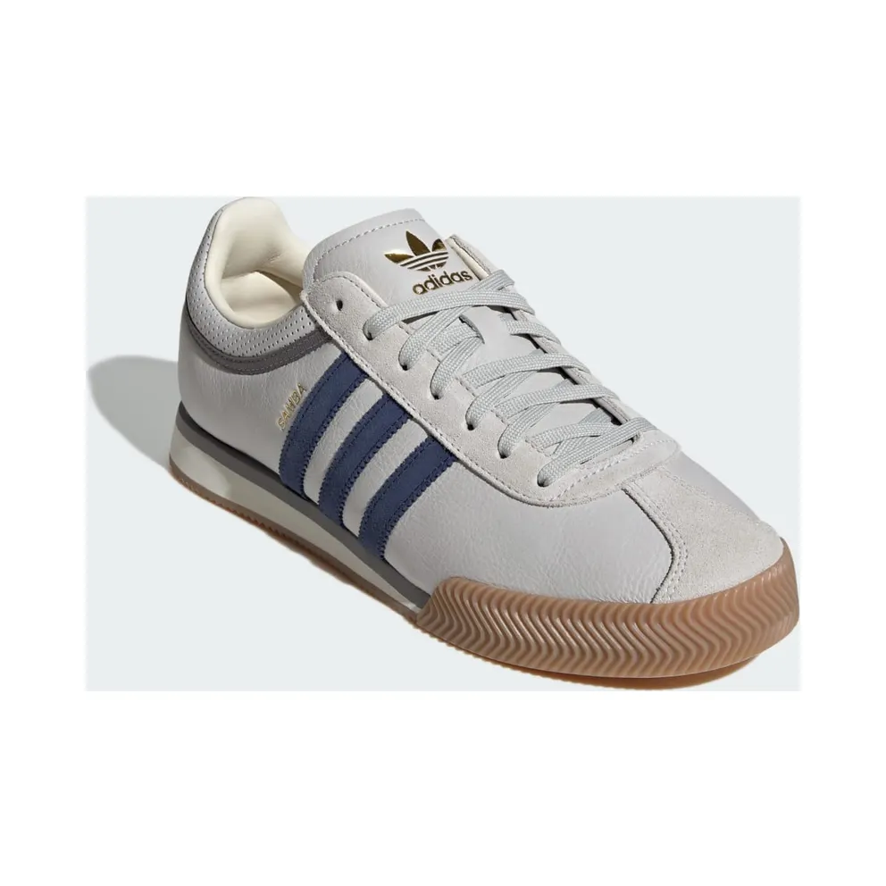 Adidas SAMBA 62 SUPER Shoes Grey One / Night Indigo / Gum (KJ2410)