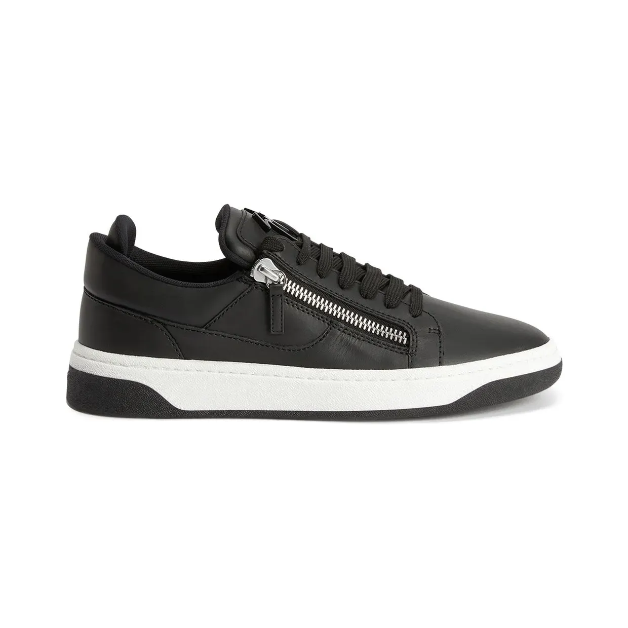 Giuseppe Zanotti GZ94 mit doppeltem Reißverschluss “Black” (RM30035001)
