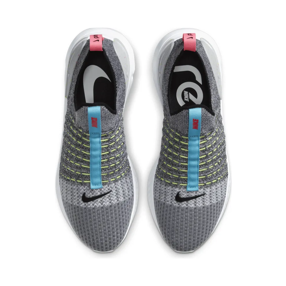 Nike React Phantom Run Flyknit 2 Flash Crimson Baltic Blue White/Flash Crimson-Baltic Blue-Black (CZ7865-100)