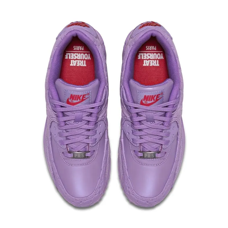 Nike Air Max 90 Paris Macaroon (W) Purple/Fucshia Glow-Chilling Red (813150-500)