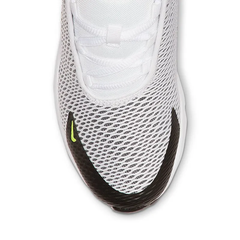 Nike Air Max 270 White Black Fuchsia Volt (PS) White/Black-Laser Fuchsia-Volt (AO2372-102)