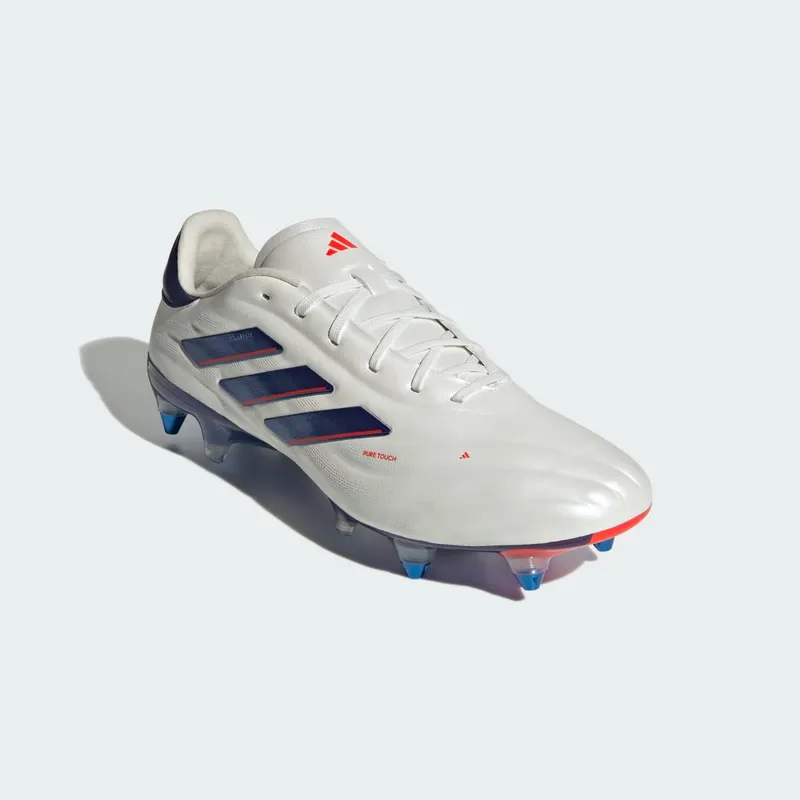 adidas Copa Pure 2 Elite SG Cloud White Lucid Blue Solar Red (IG8694)