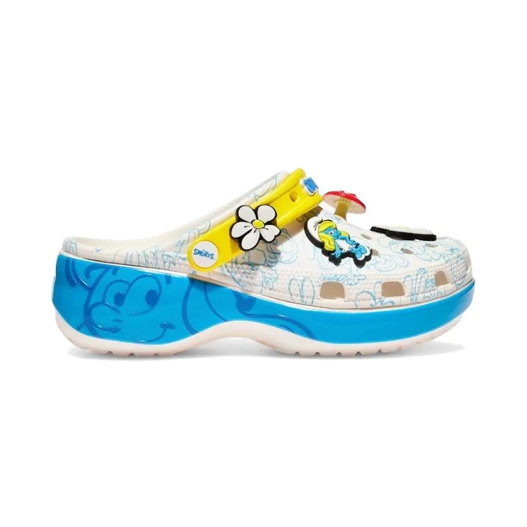 Crocs Classic Platform Clog The Smurfs (210822-90H)