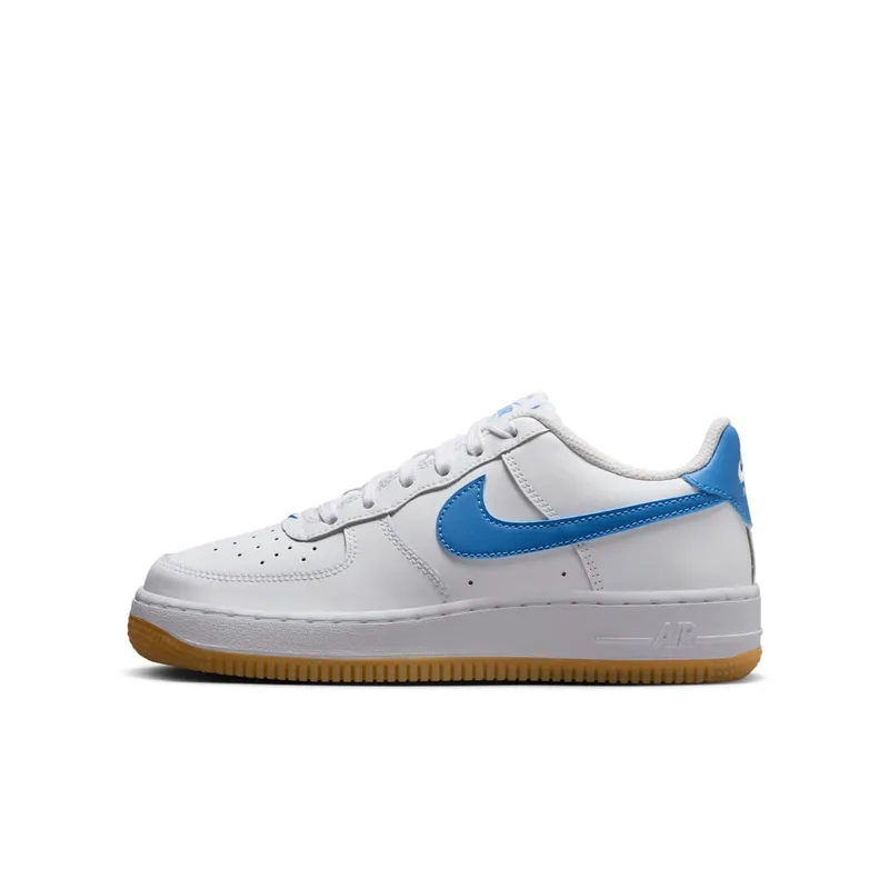 Nike Air Force 1 Low White Gum Light Brown Blue Beyond (FV5948-115)