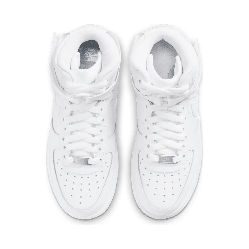 Nike Air Force 1 High LE Triple White (GS) (DH2943-111)