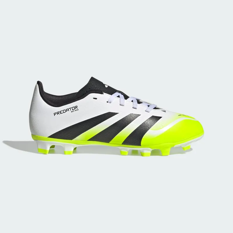 adidas Predator Club FG/MG Cloud White Core Black Lucid Lemon (JH8868)