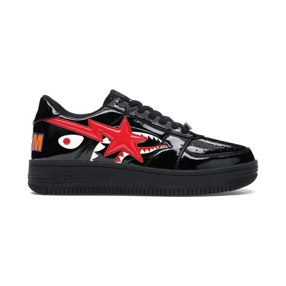 A Bathing Ape Bapesta Shark Black (1H30-191-012-BLK)