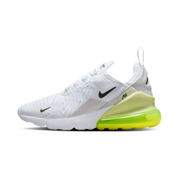 Nike Air Max 270 White Limelight Vast Grey Anthracite (943345-123)