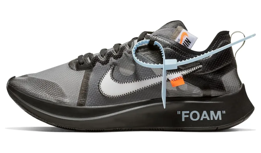 Nike x Off White Zoom Fly SP Black (2018) (AJ4588-001)