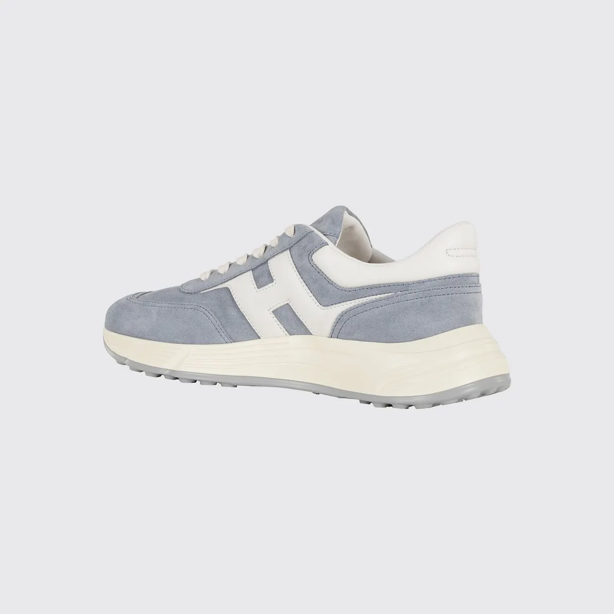 Hogan Hyperlight Suede Sneakers Gnawed Blue (HXM5630FR30UL60ZGT) (2)