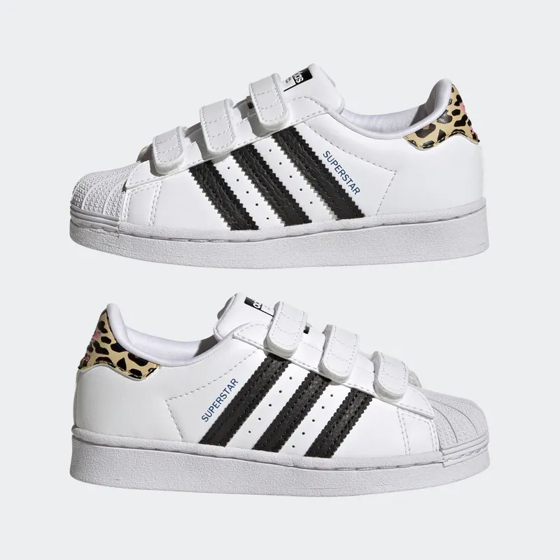 Adidas Superstar Cloud White / Core Black / Blue (GW4063)