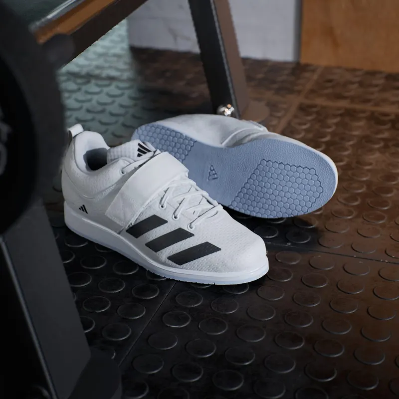 Adidas Powerlift 5 Weightlifting Cloud White / Core Black / Crystal Sky (JP6199)