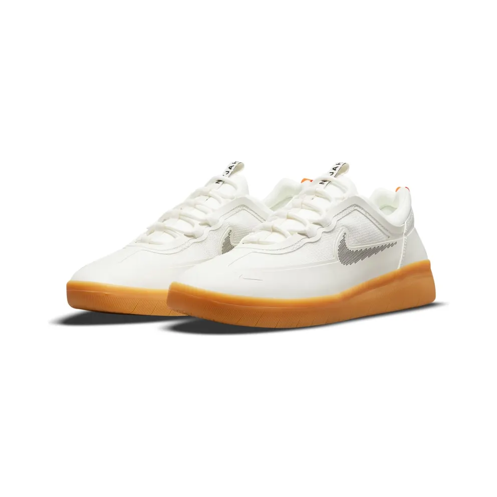 Nike SB Nyjah Free 2 Skate Shoe White (CU9220-101)