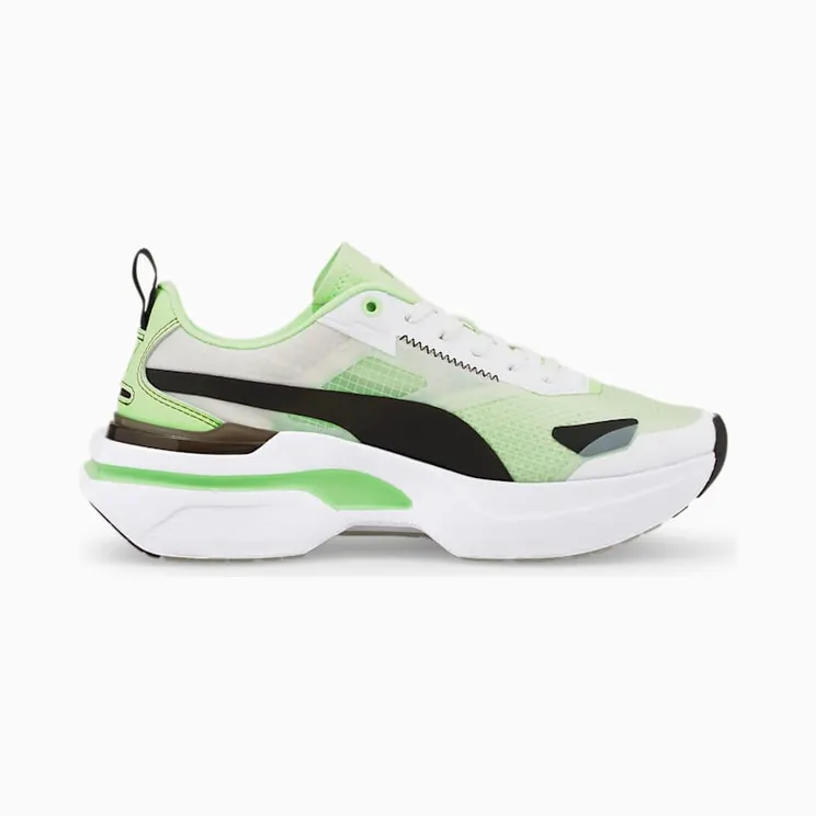 Puma Kosmo Rider Wit/Groen (383113-01)