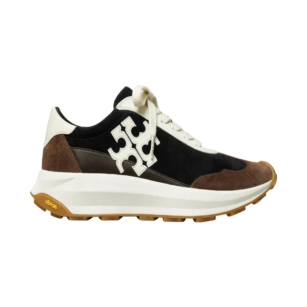 Tory Burch Tory Trainer “PERFECT BLACK/BLANC/DARK COCOA” (169328-001)