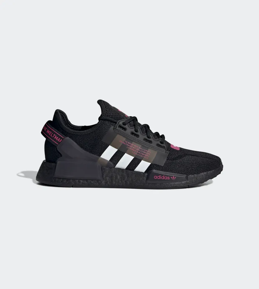adidas NMD_R1 V2 Core Black / Shock Pink / Cloud White (GY8327)