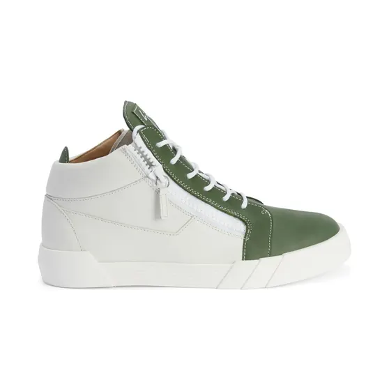 Giuseppe Zanotti High-Top-Sneakers mit Reißverschluss “White” (RU00126K28)