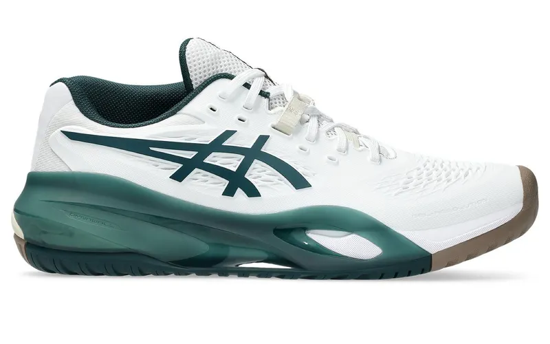 ASICS Gel-Resolution X White Saxon Green (1041A481-111)