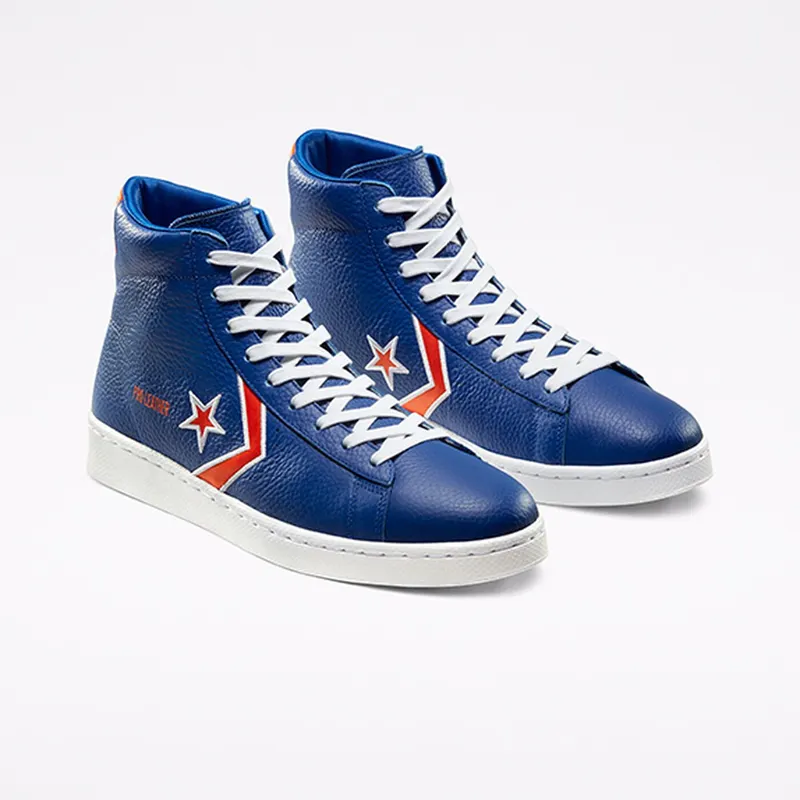 Converse Pro Leather Breaking Down Barriers Knicks Rush Blue/Brilliant Orange (166809C)