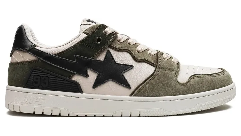 A BATHING APE® Bape Sk8 Sta #4 M1 sneakers – Groen (0ZXSHMX91009JKHU)