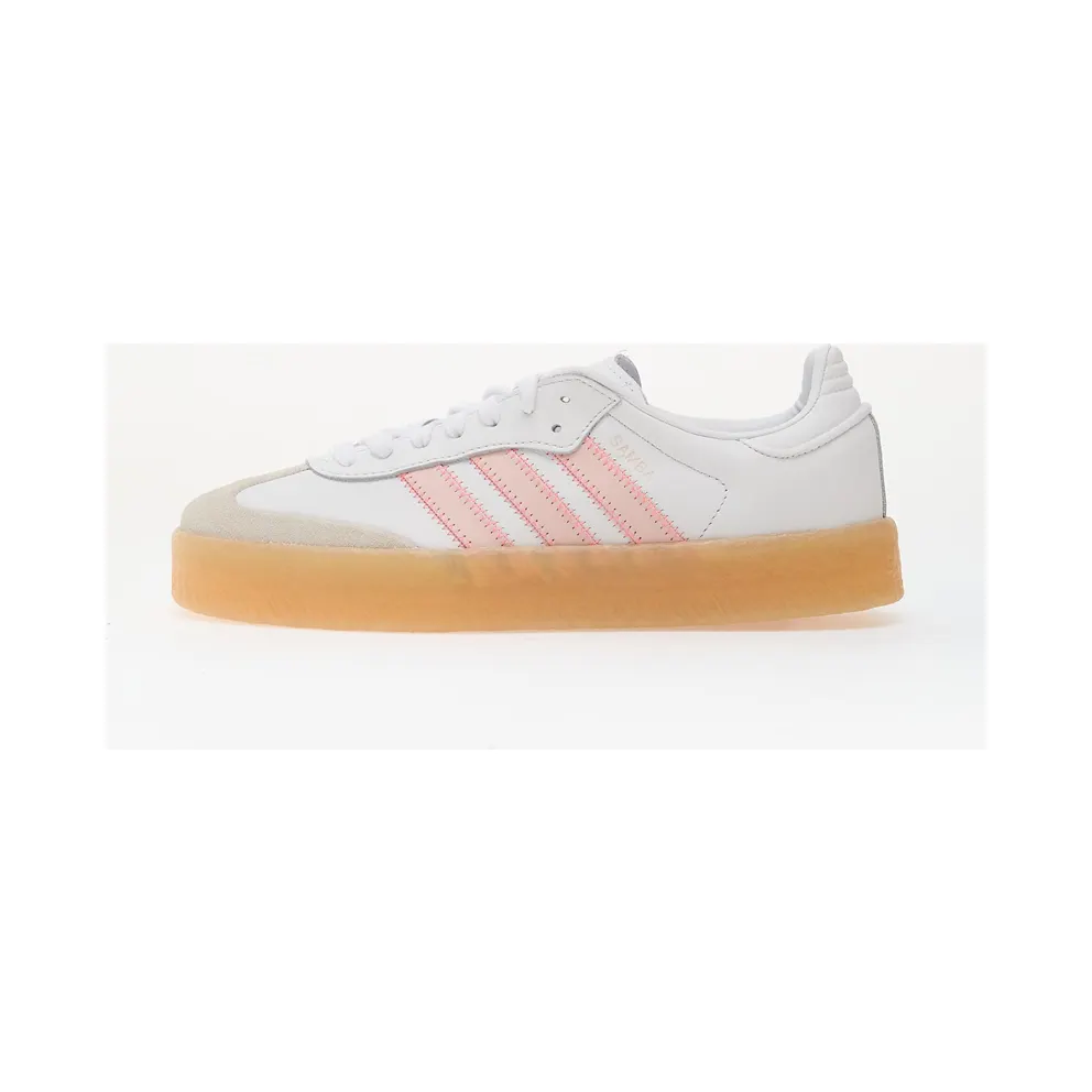 adidas Sambae White Sandy Pink Red