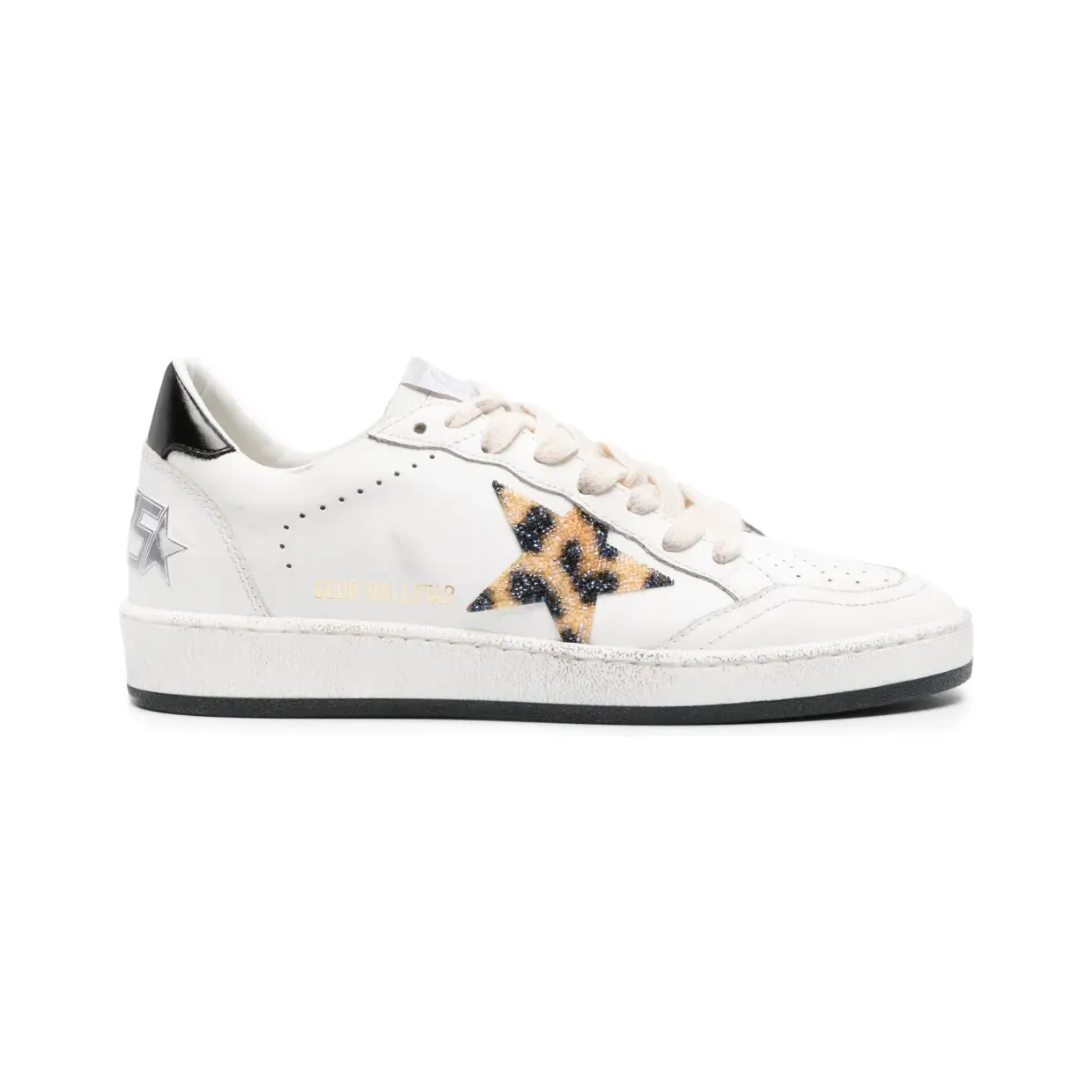 Golden Goose Ball Star leren “White” (GWF00117F005218)