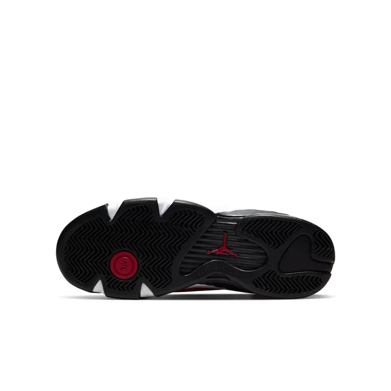 Jordan 14 Retro Gym Red Toro (GS) Black/Gym Red-White-Off White (487524-006)