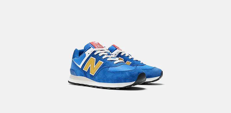New Balance 574 Royal Blue Gold (U574HBG)