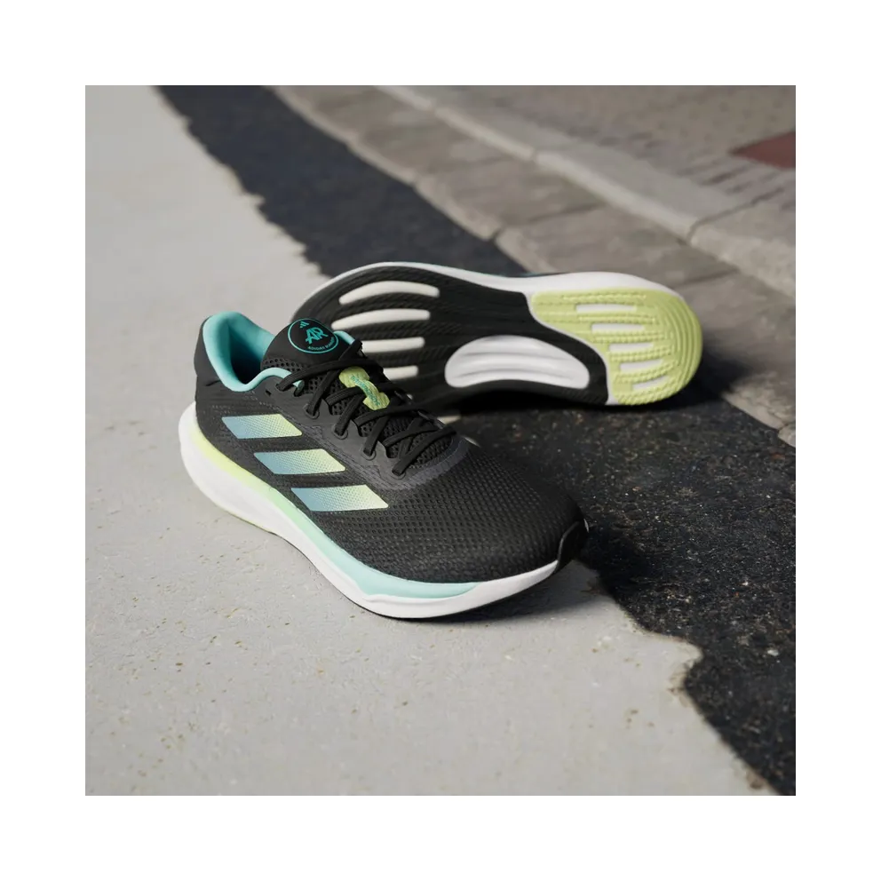 adidas Supernova Stride Core Black Pulse Lime Flash Aqua (IH2909)