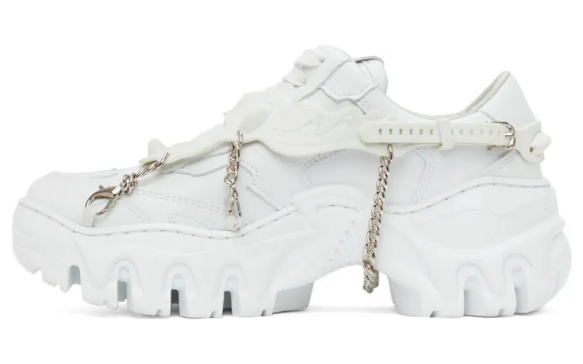 Rombaut White Boccacio II Harness Low-Top Sneakers (S22-B-010) (3)