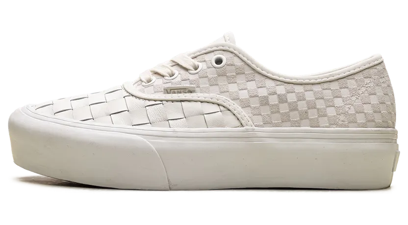 VANS Authentic Platform 2.0 Woven Schoenen Wit (VN0A5KXA9GY)