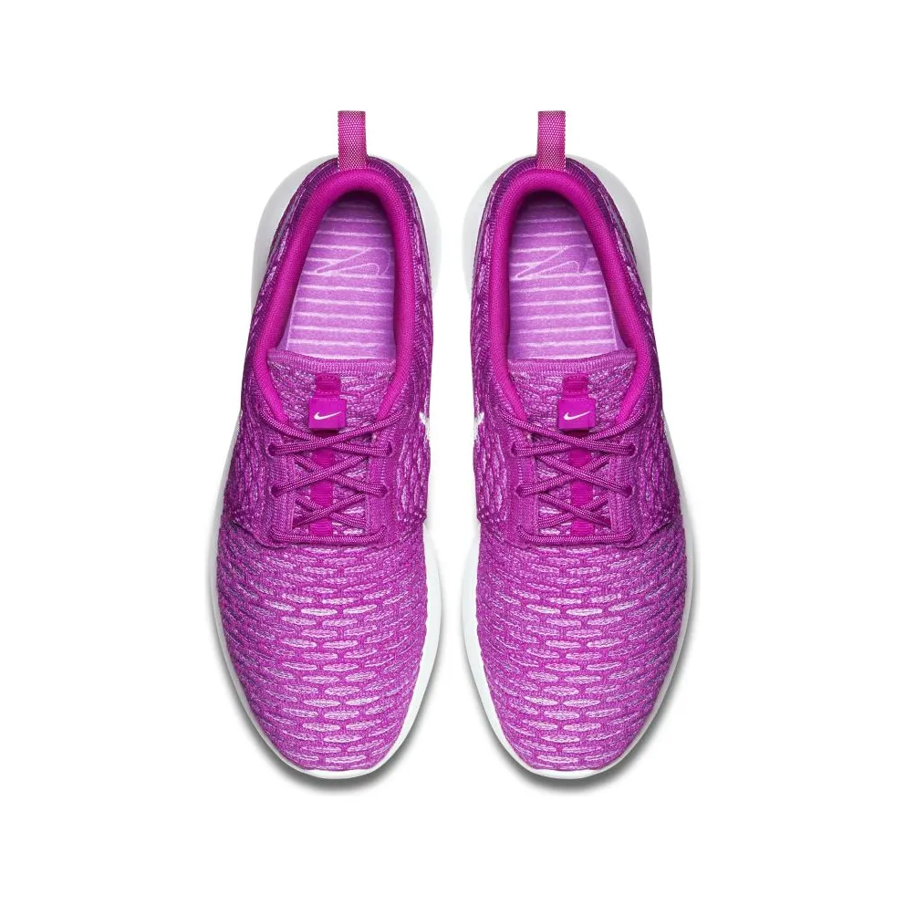 Nike Roshe Run Flyknit Fuchsia Flash (W) Fuchsia Flash/White-Atomic Purple (704927-500)