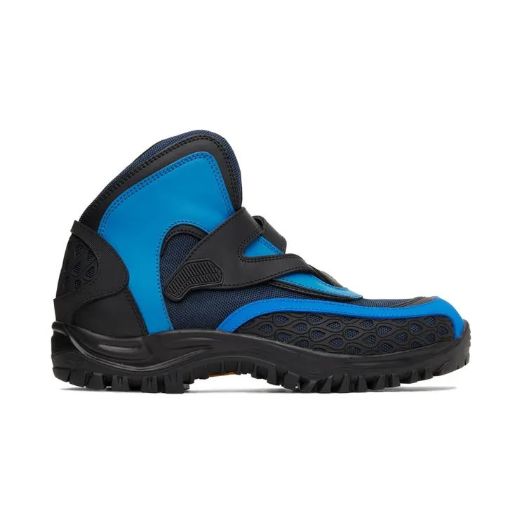 Kiko Kostadinov Black & Blue Jehtra High-Top Sneakers (KKAW21FT02-70)
