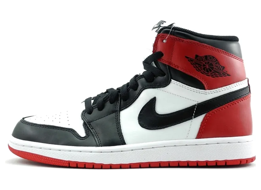 Air Jordan 1 Retro High OG Black Toe (555088-184)