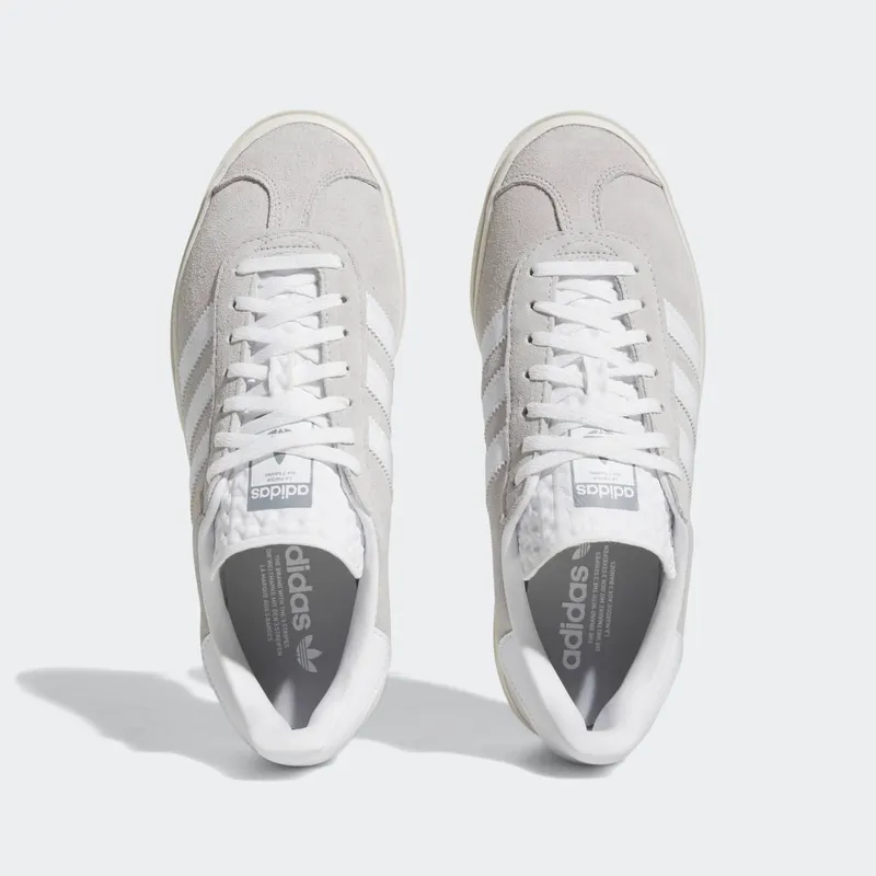 Adidas Gazelle Bold Grey Two / Cloud White / Core White (HQ6893)