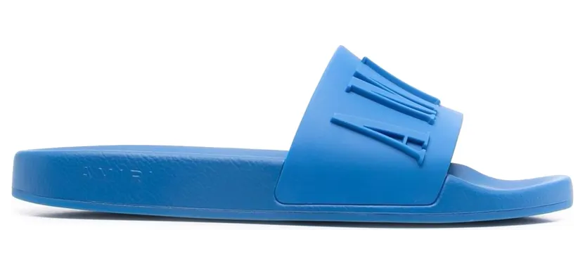 AMIRI Pool Slide Debossed Royal Blue (MFF001459)