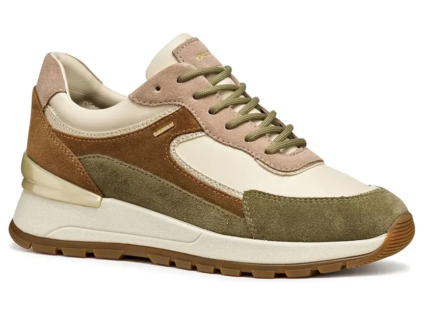 Geox sneaker Beige/groen (D563LB000BC-C1SB3)