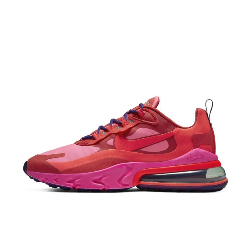 Nike Air Max 270 React Electronic Music Mystic Red/Pink Blast/Habanero Red (AO4971-600)