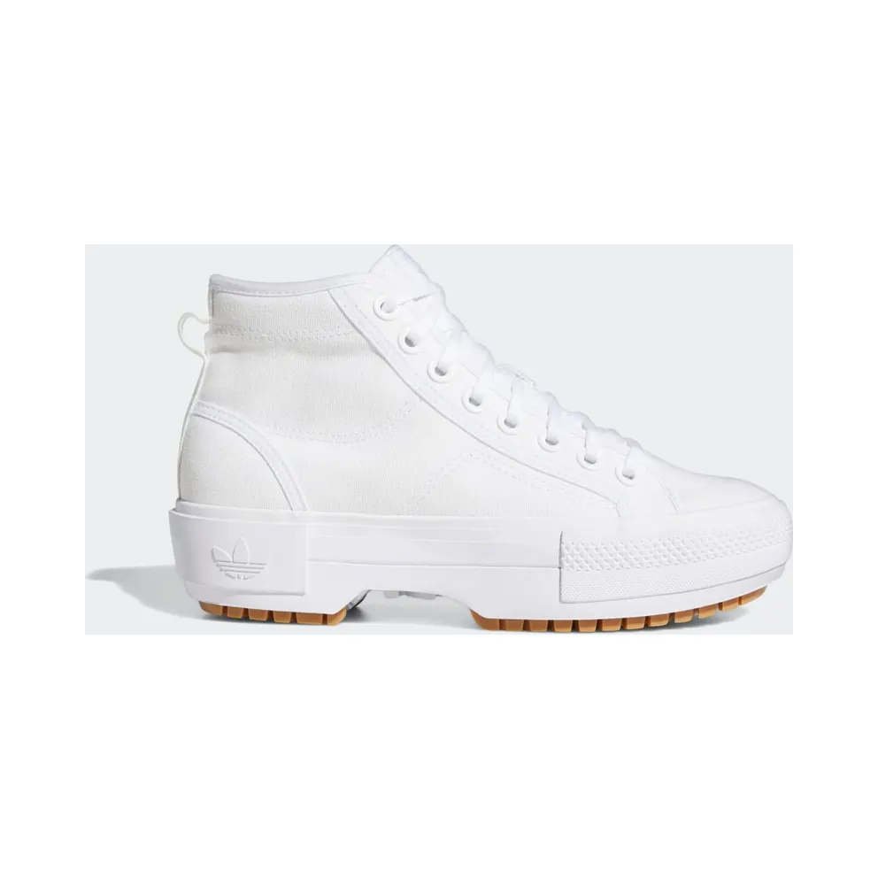 adidas Nizza Trek Schuh Cloud White / Gum / Grey One (GZ8858)