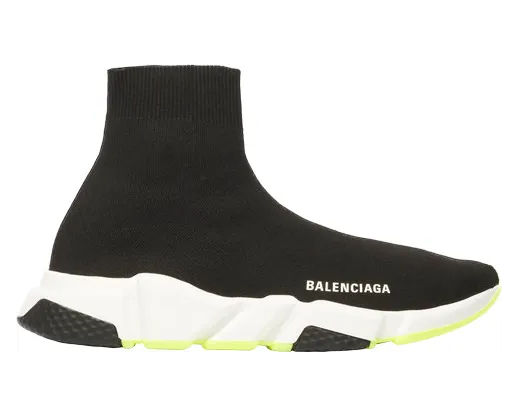Balenciaga Speed Trainer Black Yellow 2019