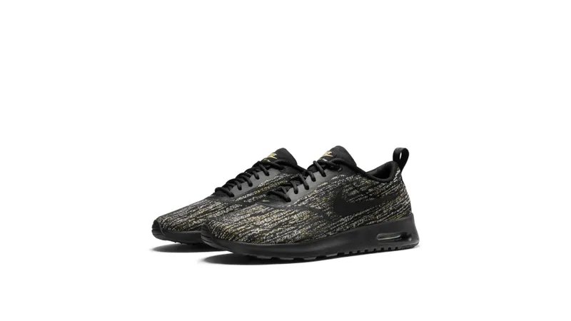 Nike Air Max Thea Jcrd Blacl Metallic Gold Sail (W) Blacl/Metallic Gold/Sail (654170-002)