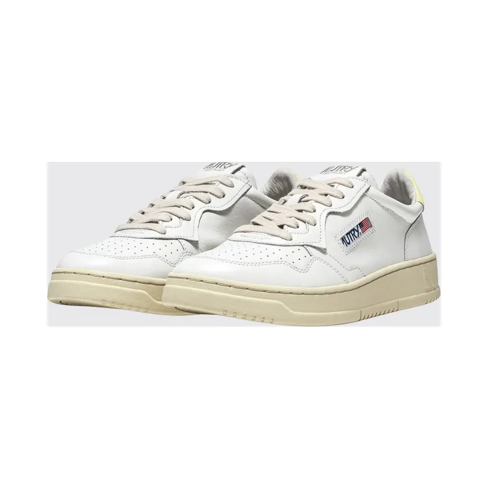 Autry Medalist Low Leather Yellow (AULMLL09)