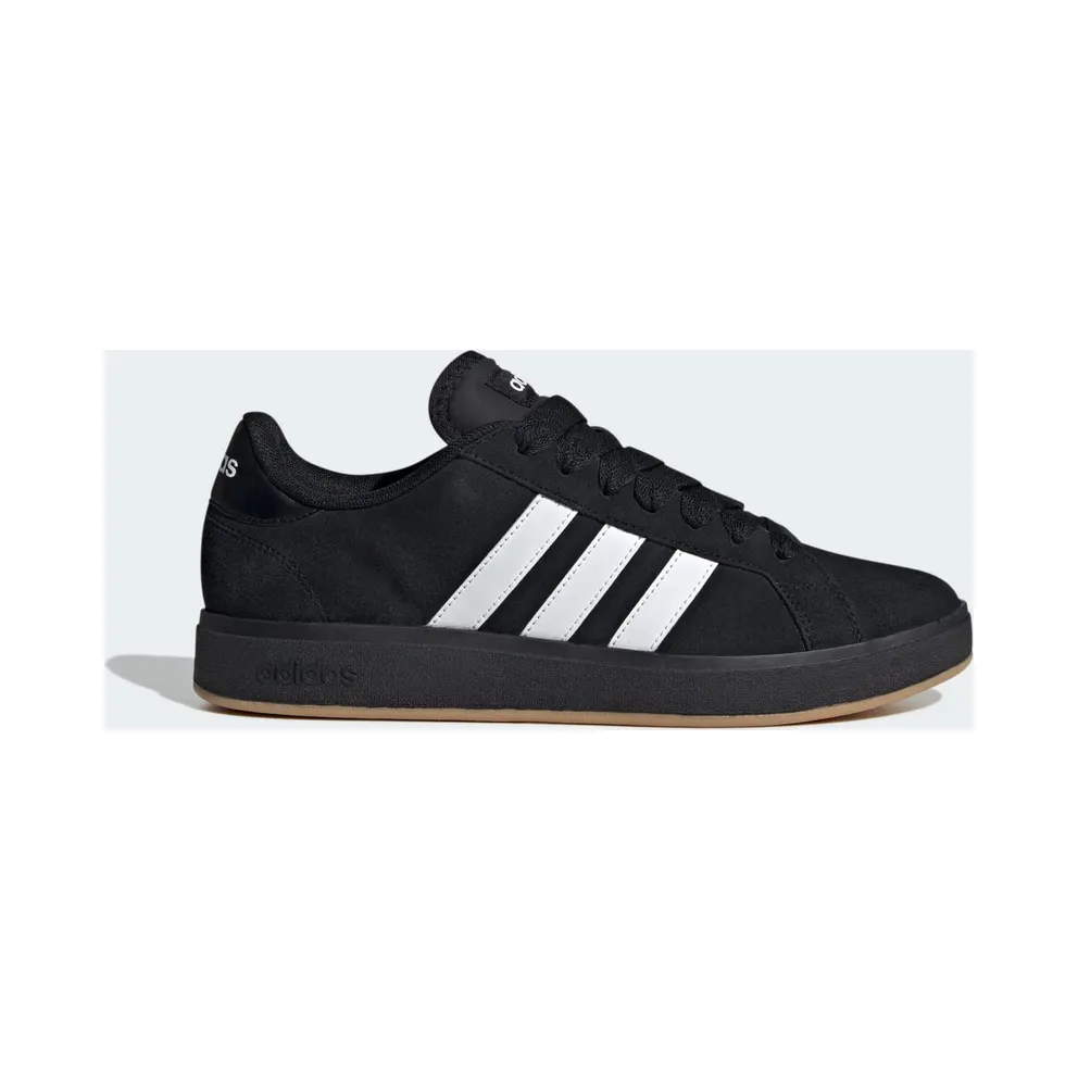 Adidas Grand Court Base 00s Core Black / Cloud White / Gum (JQ6018)