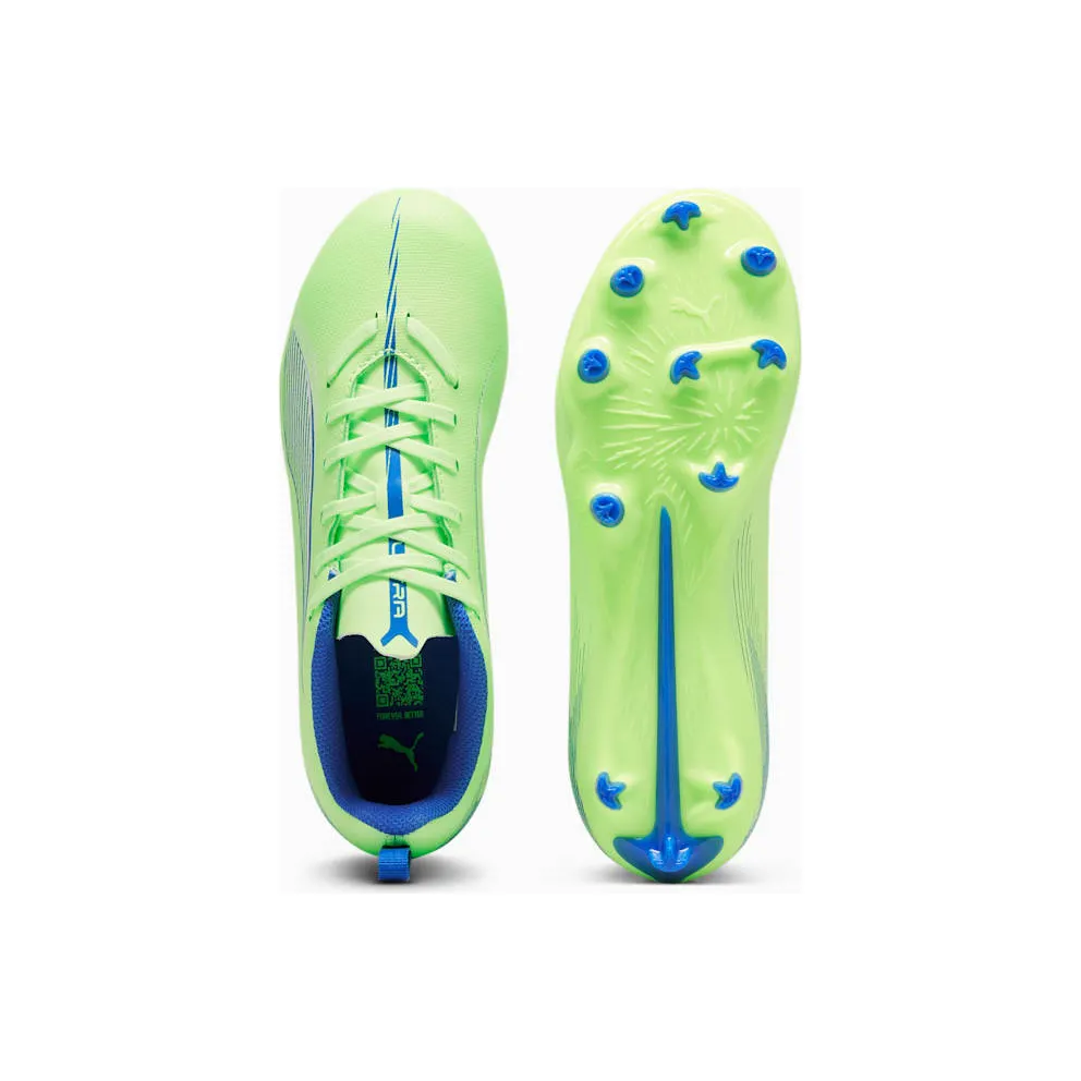 Puma Ultra 5 Play FG/AG Jr Fizzy Apple White (107695-03)