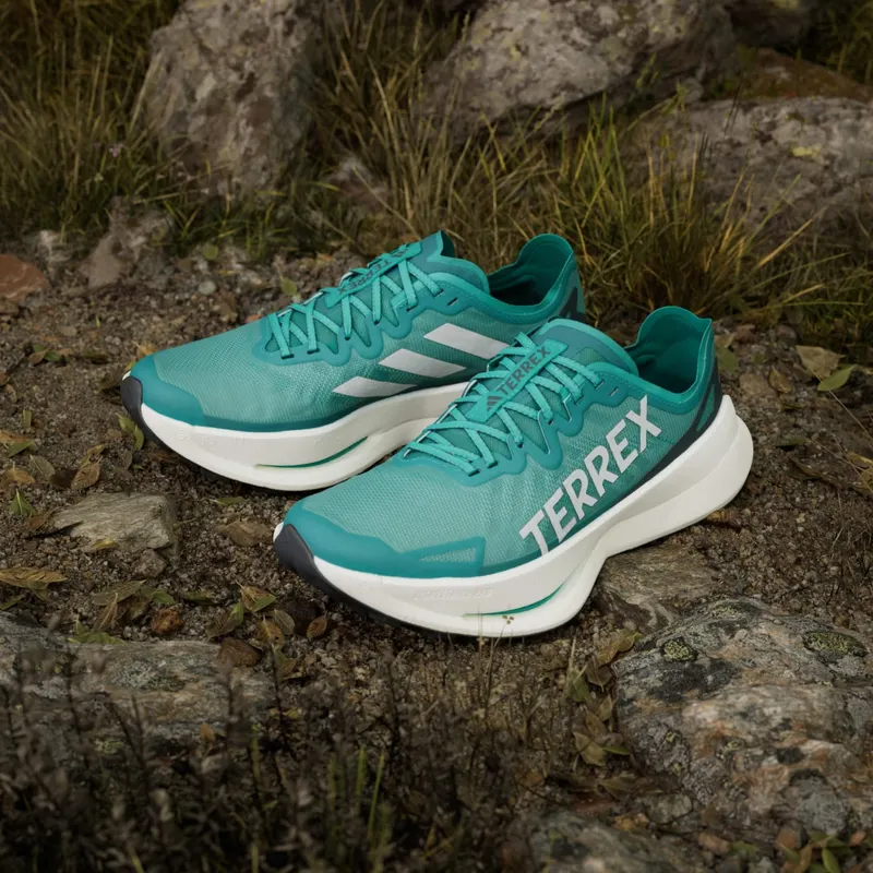 Adidas Terrex Agravic Speed Ultra Trail Running Pure Teal / Grey One / Aurora Ivy (JR5238)