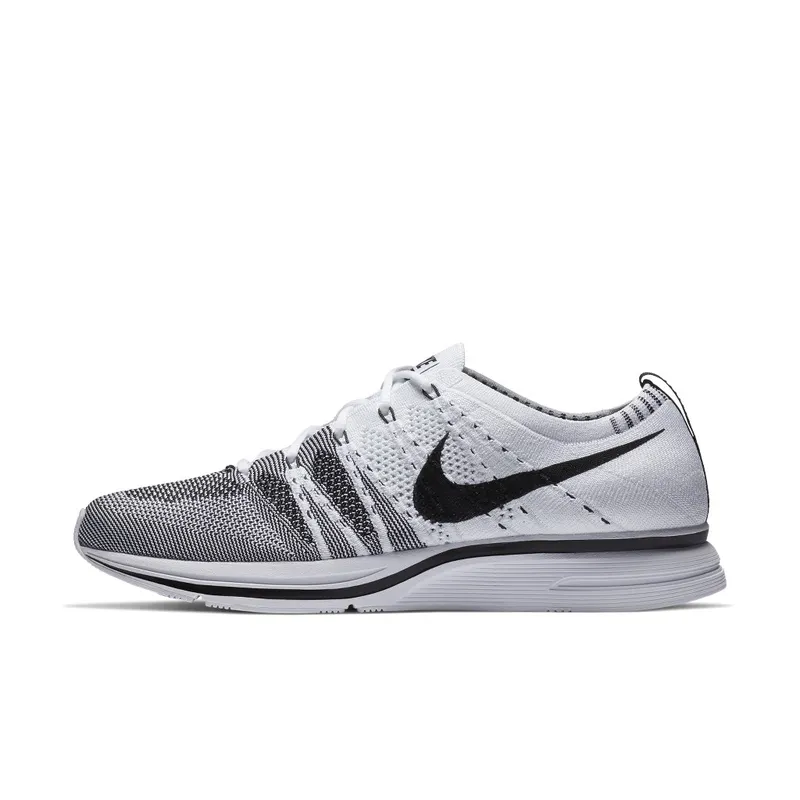 Nike Flyknit Trainer White Black (2017) (AH8396-100)