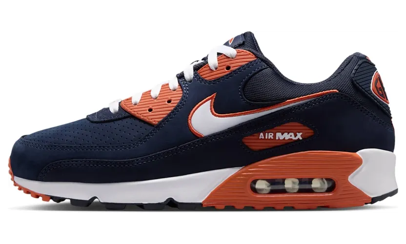 NFL x Nike Air Max 90 – Chicago Bears – “Marine / White / University Orange” (IW1138-400)