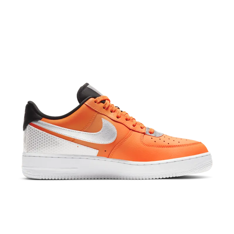 Nike Air Force 1 Low 3M Total Orange Total Orange/Metallic Silver-Black (CT2299-800)